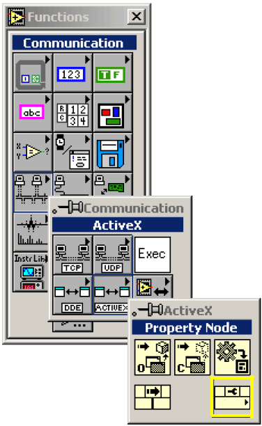 Insert property node inside the sequence