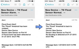 Temperature Alert Flood Sensor