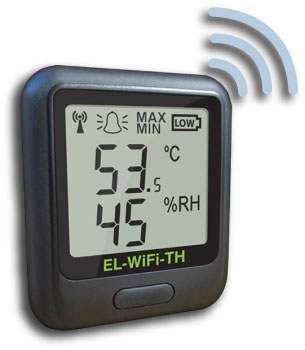 Model EL-WiFi-TH Wireless Data Logger