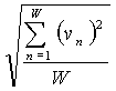 data acquisition equation - True RMS