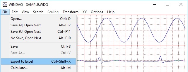 Data Acquisition in Microsoft Excel