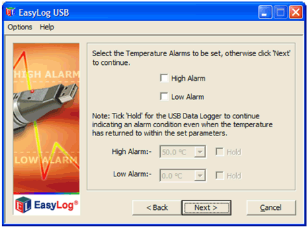 EasyLog EL-USB Data Logger Configuration Software