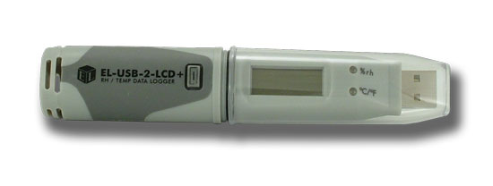 EL-USB-2-LCD+ Temperature, Humidity, and Dew Point Data Logger