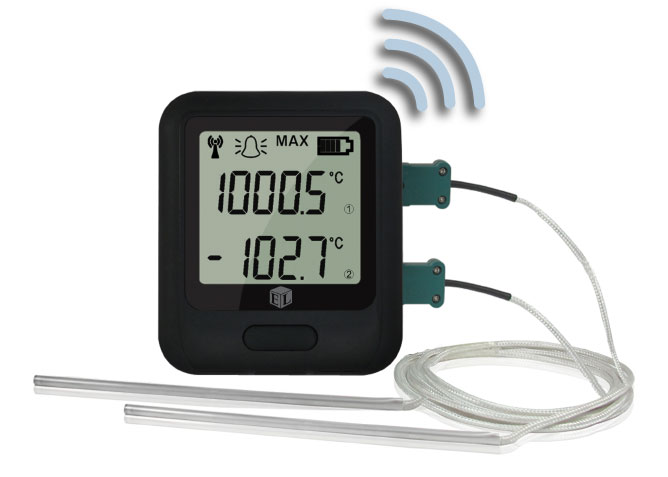 EL-WiFi-DTC Wireless Dual ChannelThermocouple Temperature Data Logger