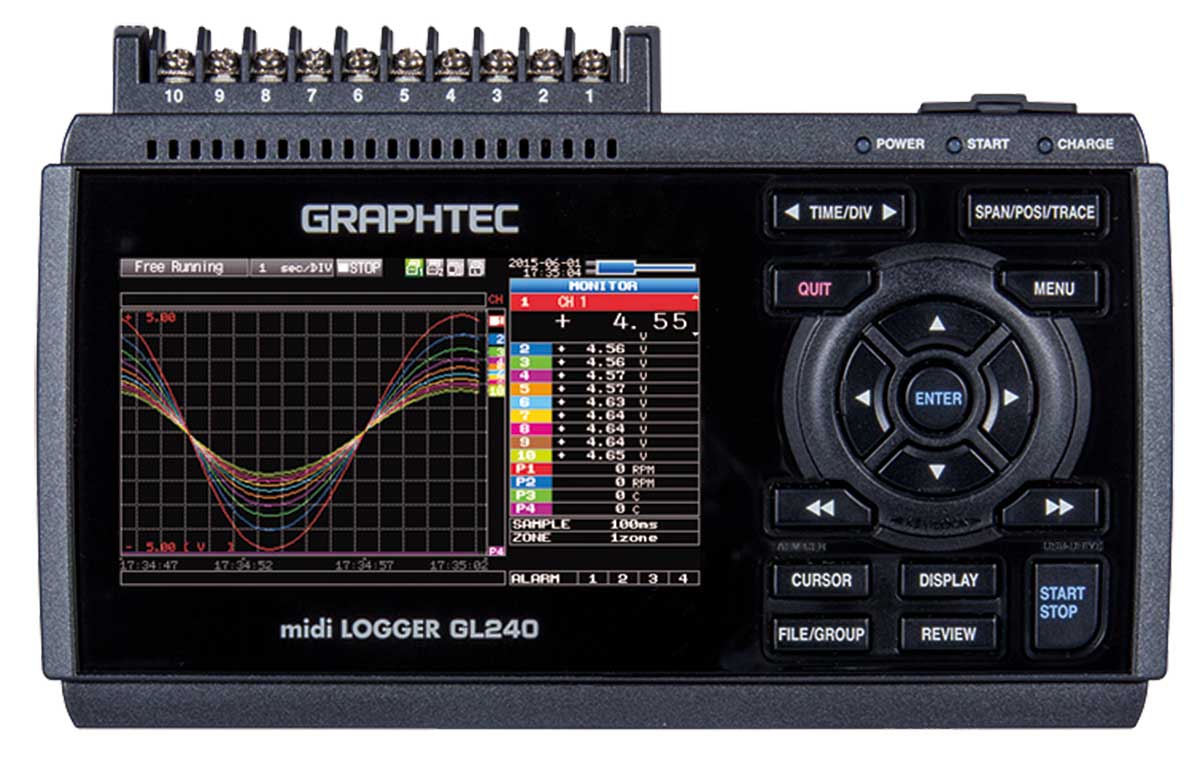 GL240 DAQ and Data Logger