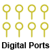 This data acquisition system has 8 digital ports
