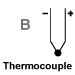 This amplifier module interfaces with a B-type Thermocouple.
