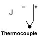 This amplifier module interfaces with a J-type Thermocouple.