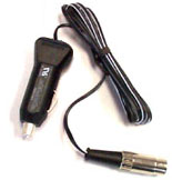 DC Power Cable powers Data Acquisition system with cigarette lighter socket