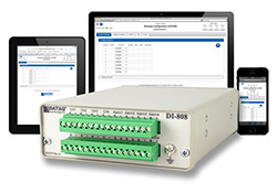 Mixed-measurement temperature data loggers