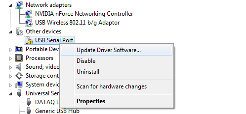 mass storage controller driver windows 7