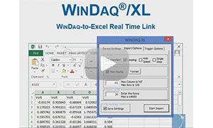 Intro to WinDaq/XL